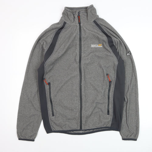 Regatta Men's Grey Mid-Length Full Zip Outdoor Active Jacket M