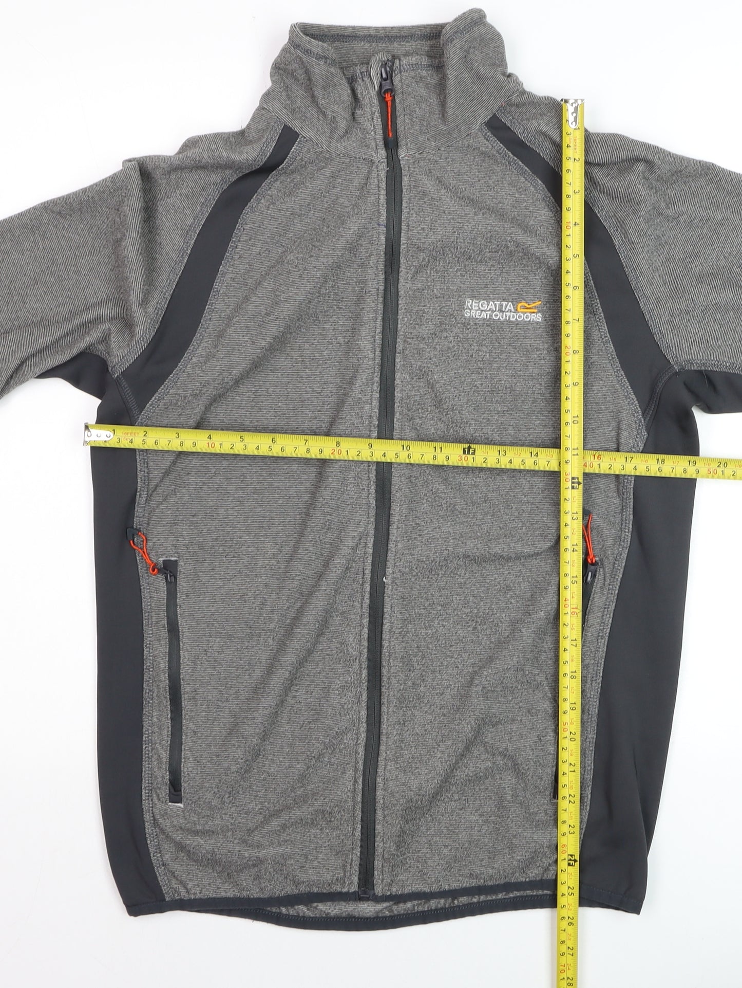 Regatta Men's Grey Mid-Length Full Zip Outdoor Active Jacket M