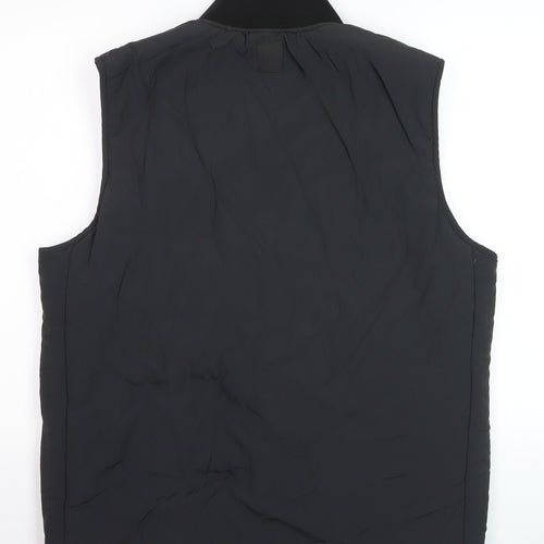 Matinique Men’s Black XL Padded Nylon Waistcoat Gilet Casual