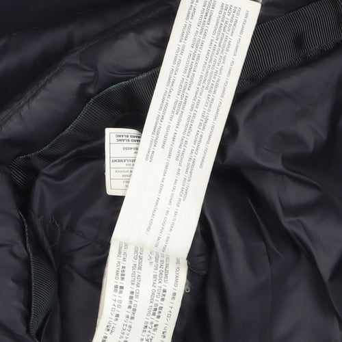 Mango Womens Black Puffer Jacket Medium Down-Filled Winter Coat