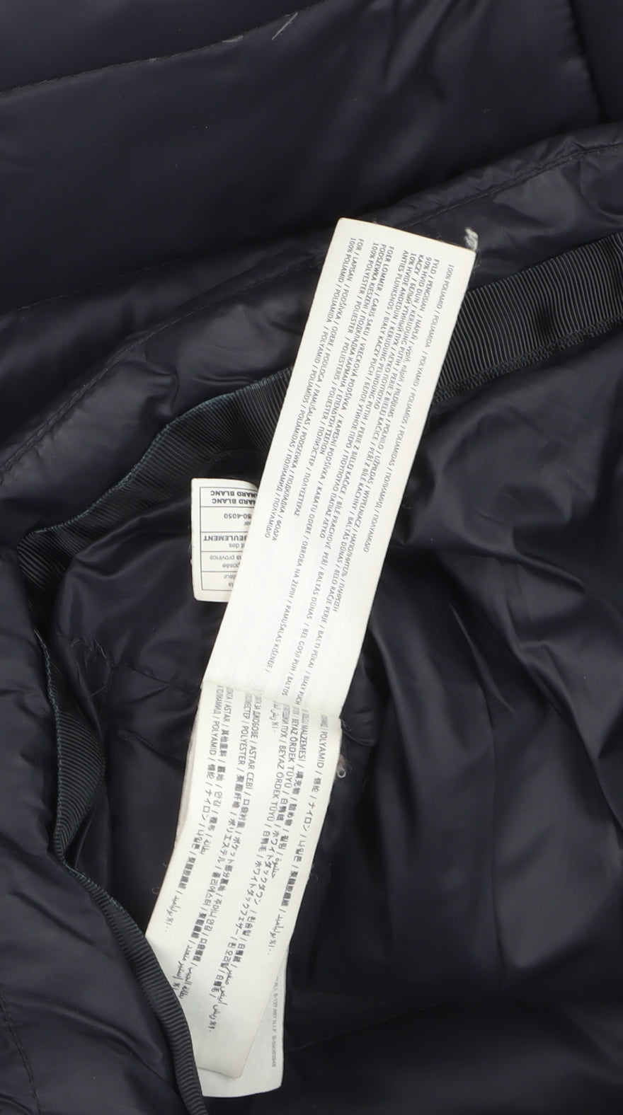 Mango Womens Black Puffer Jacket Medium Down-Filled Winter Coat
