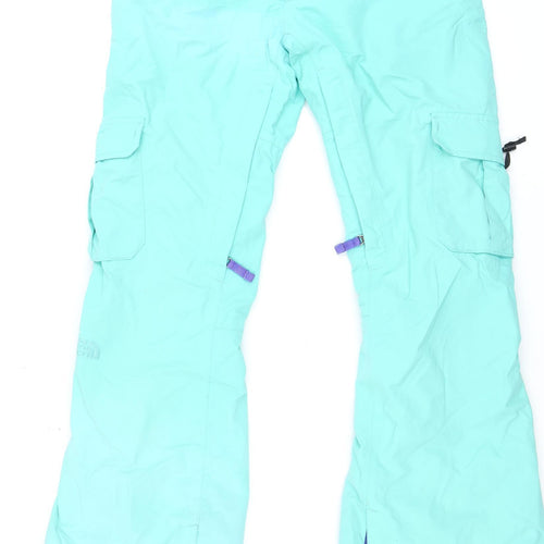 The North Face Womens Blue XS HyVent Snow Pants Waterproof Trousers