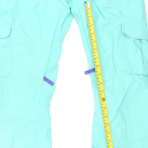 The North Face Womens Blue XS HyVent Snow Pants Waterproof Trousers
