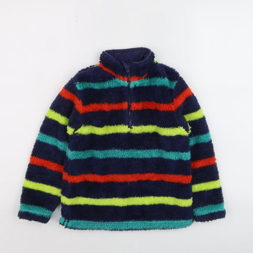 Mountain Warehouse Boys Multicoloured 5-6 Years Fleece Half Zip Pullover