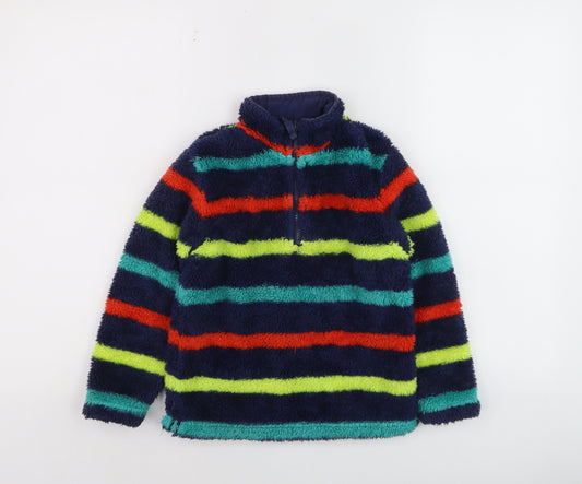 Mountain Warehouse Boys Multicoloured 5-6 Years Fleece Half Zip Pullover