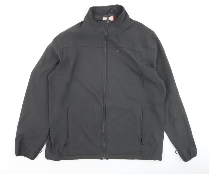 Mountain Warehouse Men's Black XL Softshell Outdoor Jacket