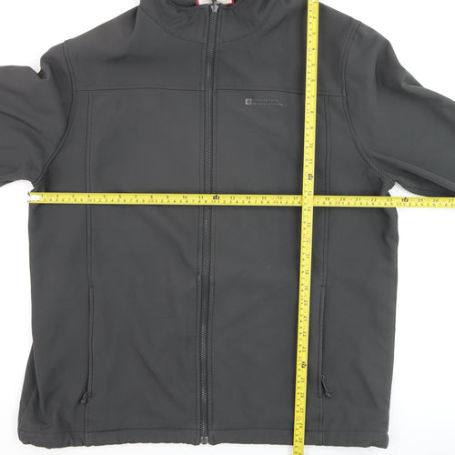 Mountain Warehouse Men's Black XL Softshell Outdoor Jacket