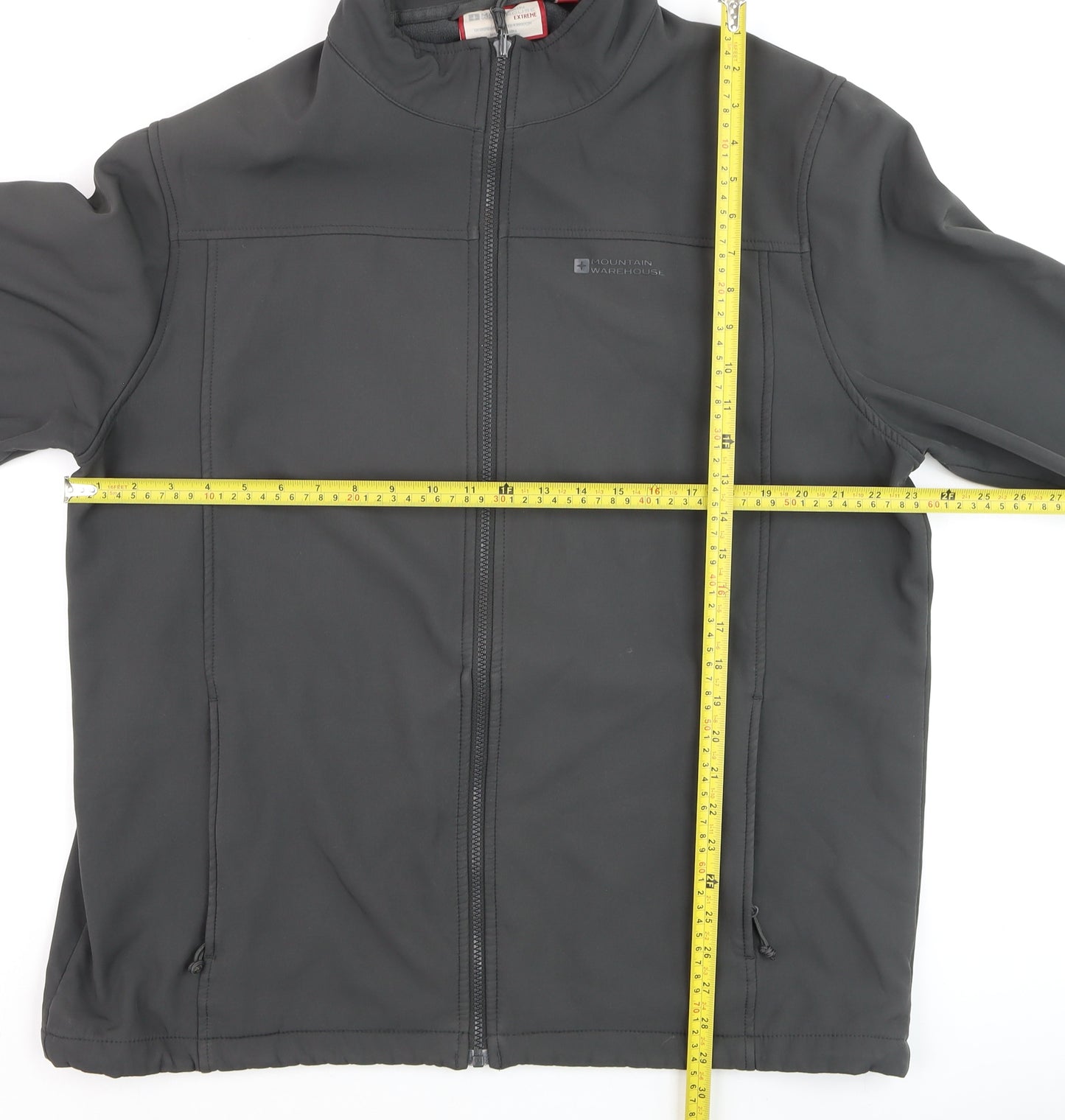 Mountain Warehouse Men's Black XL Softshell Outdoor Jacket