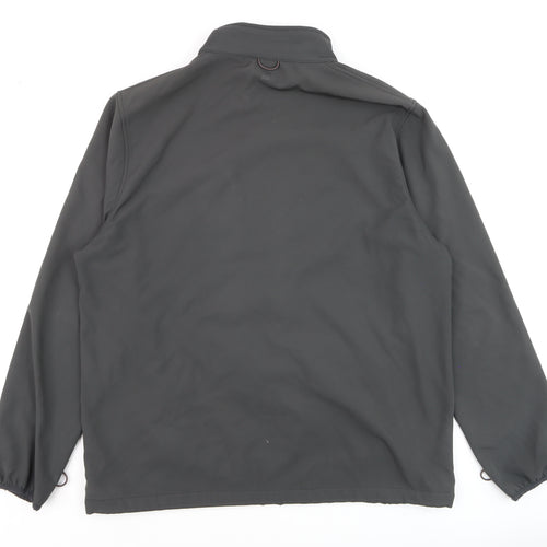 Mountain Warehouse Men's Black XL Softshell Outdoor Jacket
