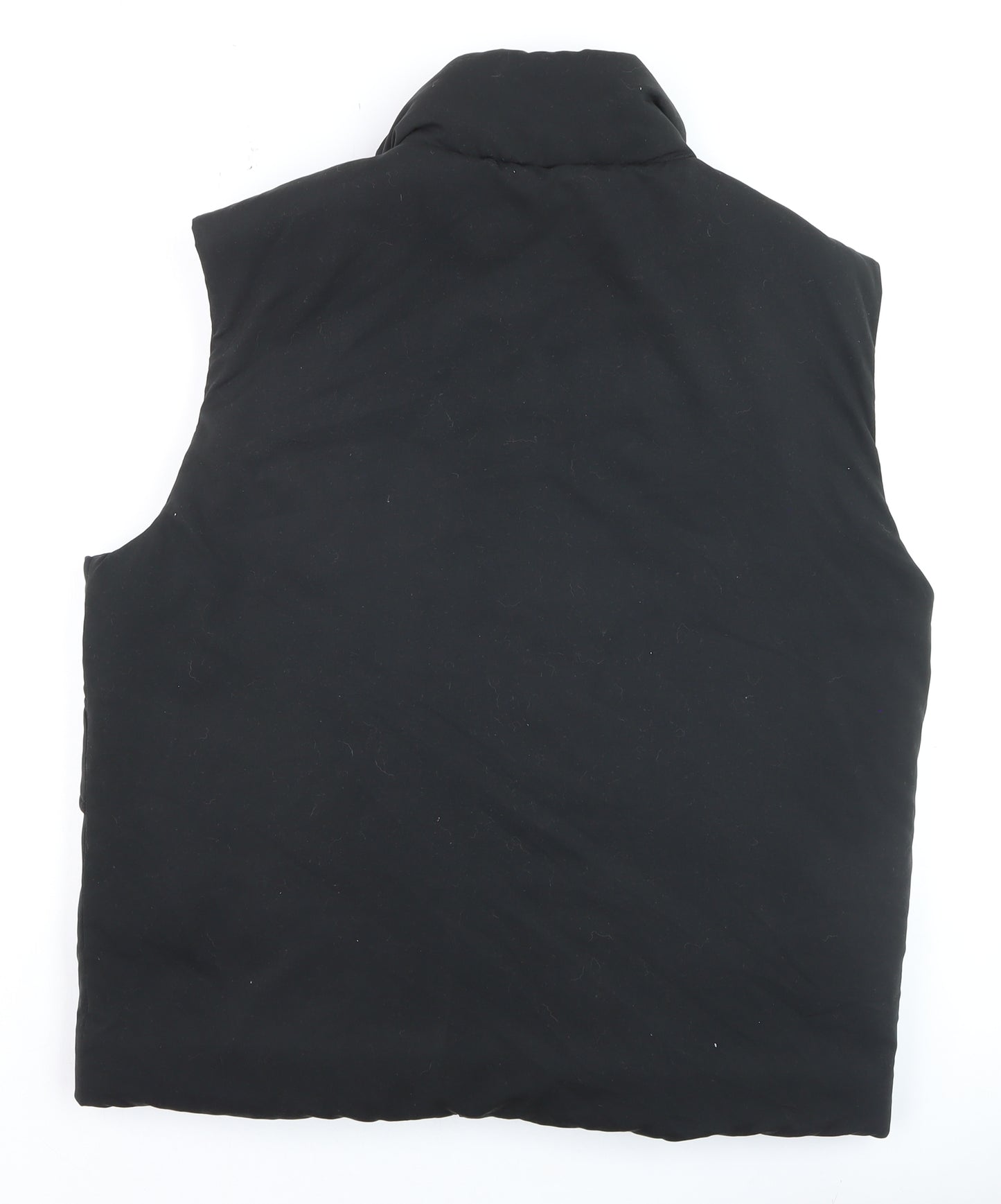 MISSPAP Unisex Black Padded Puffer Waistcoat Size S