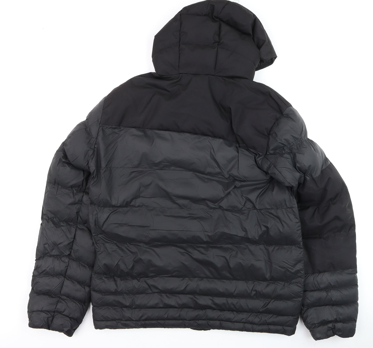 Kings Will Dream Men's Black Puffer Jacket Hooded Size M
