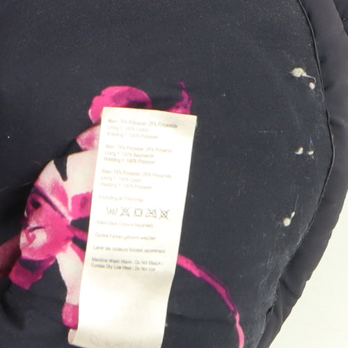 Joules Women's Purple Padded Gilet UK 8 Quilted Waistcoat