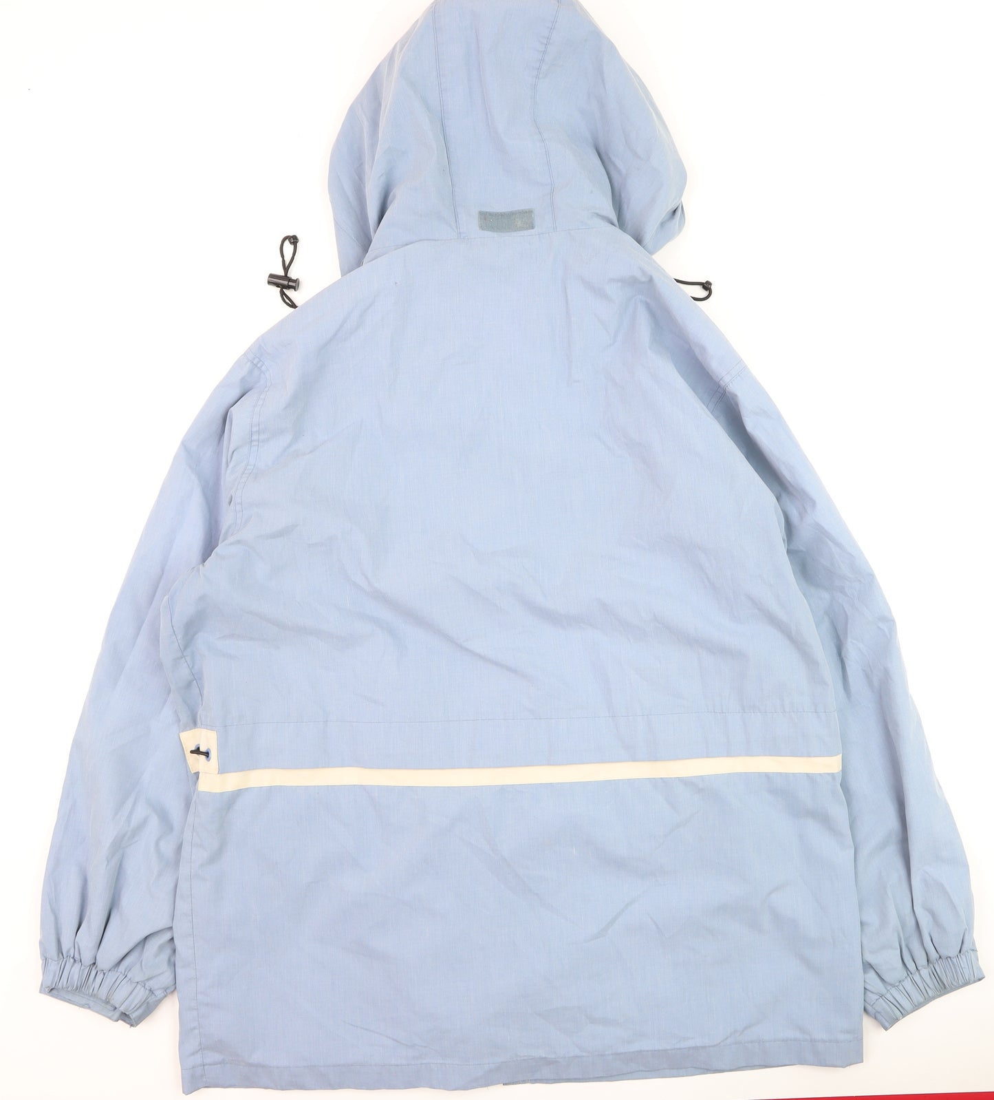 Hawkshead Women Blue Waterproof Hooded Parka Jacket Size 8