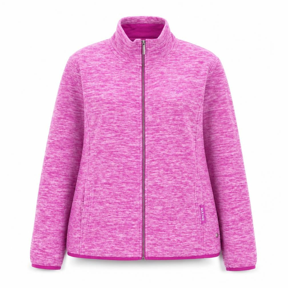 Maine New England Women's Pink Size 16 Full Zip Fleece Jacket