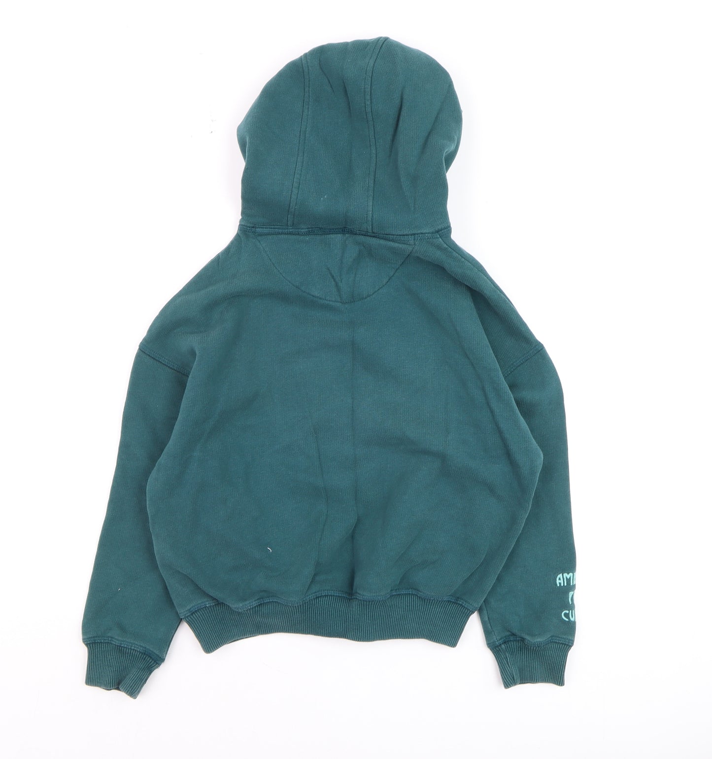 Marks and Spencer Boys Green Slytherin Pullover Hoodie 7-8 Years Harry Potter