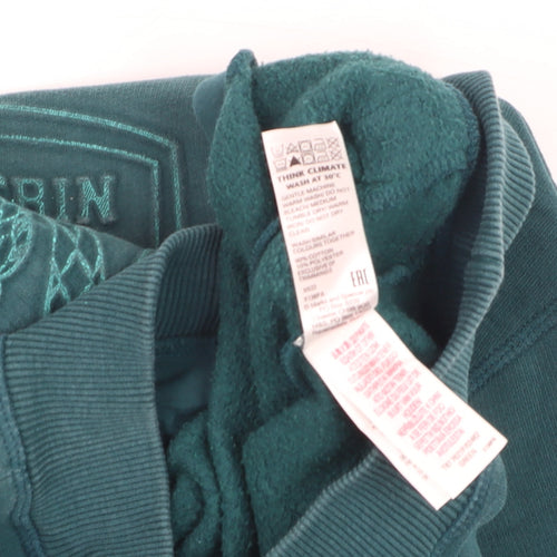 Marks and Spencer Boys Green Slytherin Pullover Hoodie 7-8 Years Harry Potter