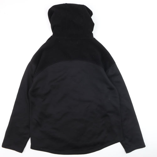 Ozark Trail Men's Black Softshell Hooded Hiking Jacket L