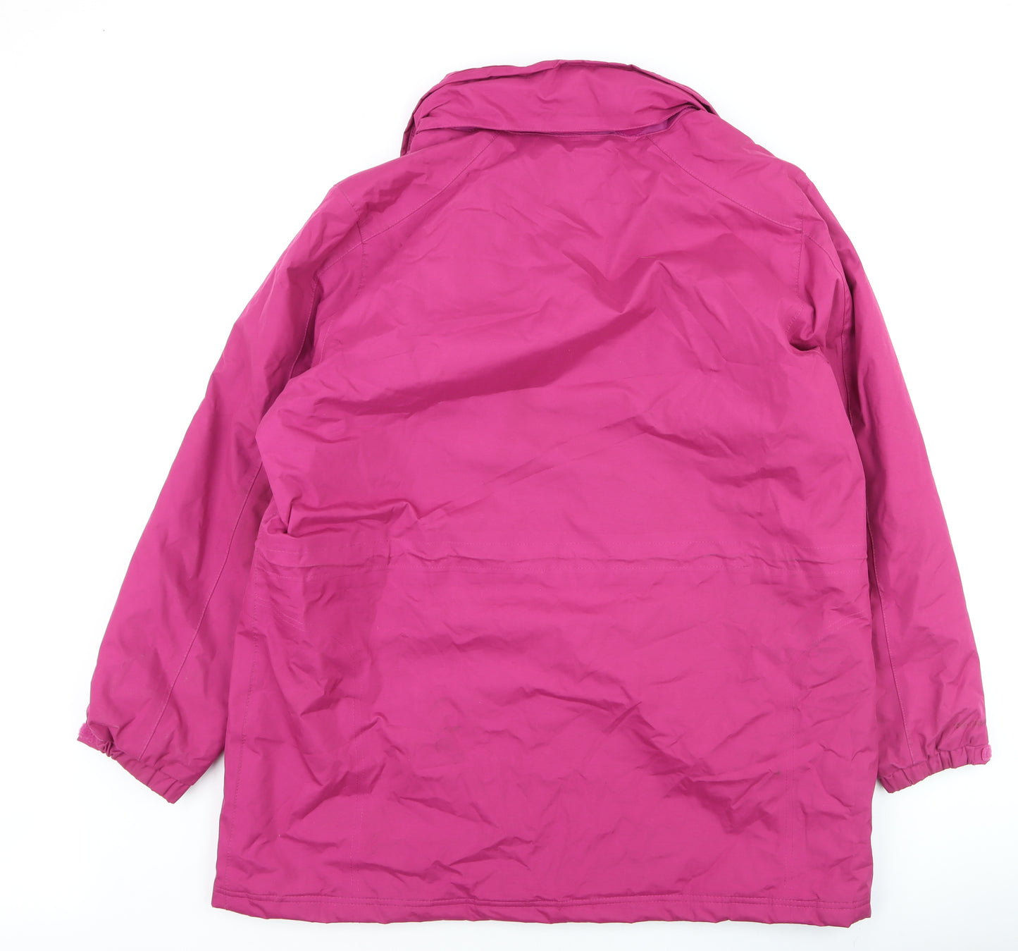 Regatta Women's Pink Waterproof Hydrafort Rain Jacket Size 10