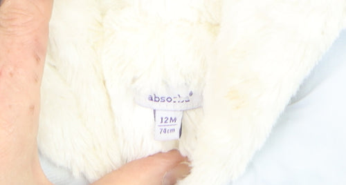 Absorba Unisex Baby Blue Hooded Puffer Snowsuit 12 Months Winter Warm