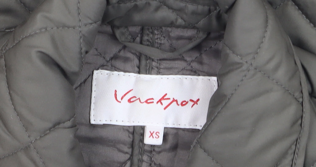 Vackpro Women's Green Quilted Mid-Length Jacket XS