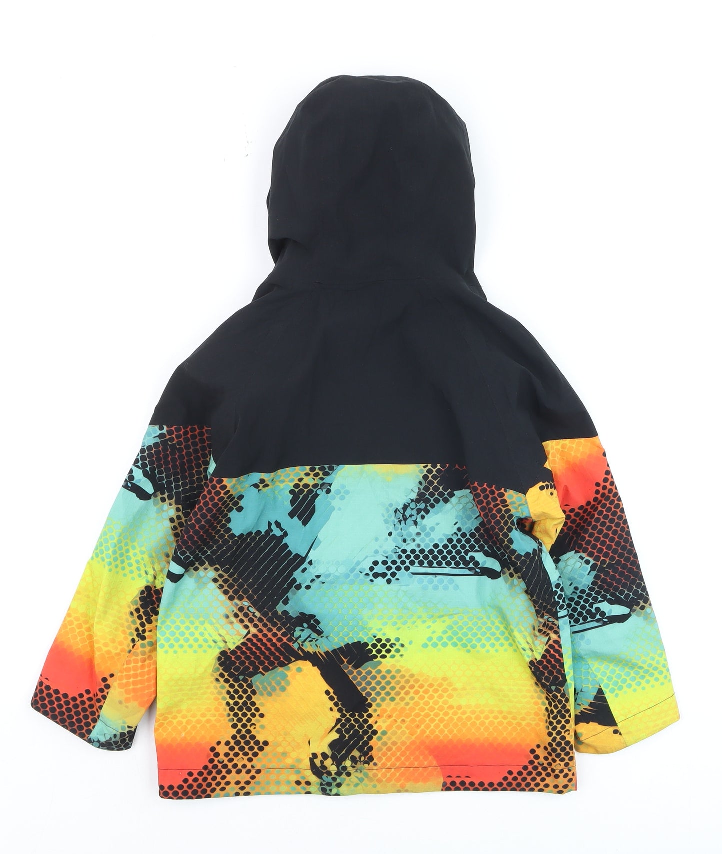 Next Boys Multicoloured Waterproof Hooded Puffer Jacket 5 Years