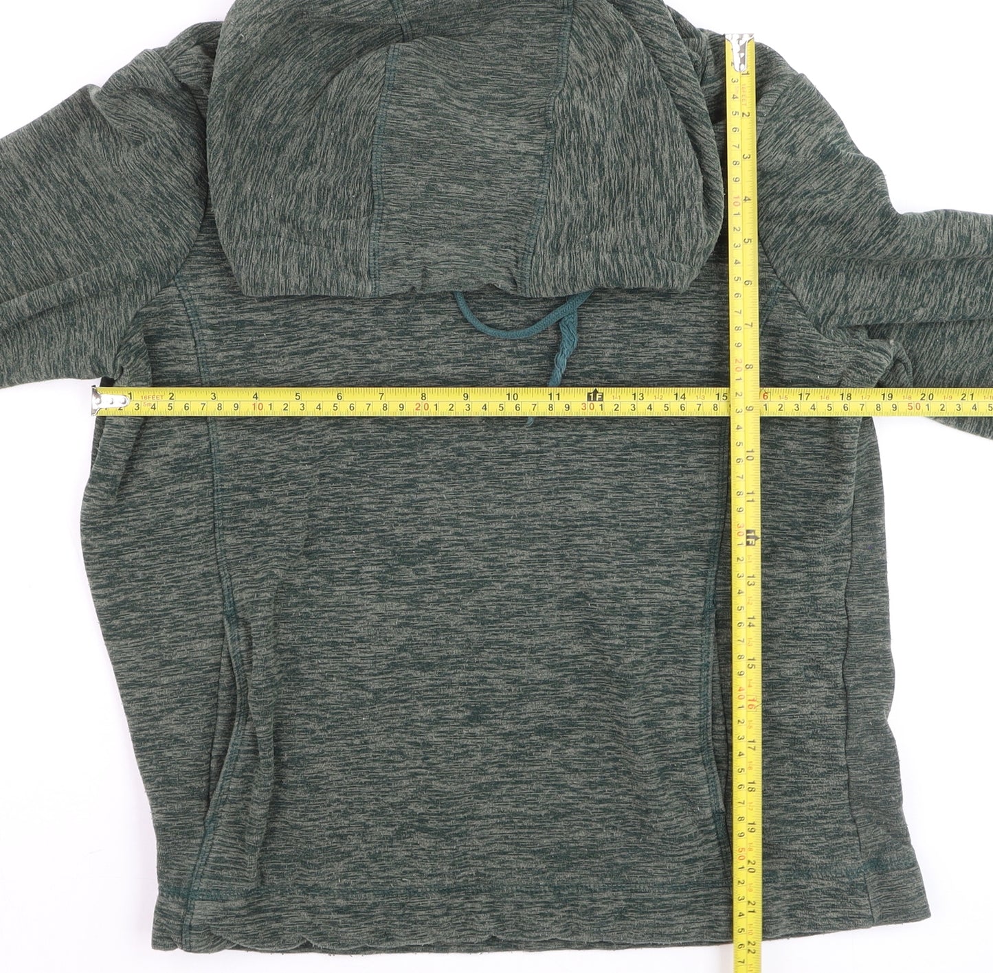 Regatta Great Outdoors Womens Green Polyester Pullover Hoodie UK 16