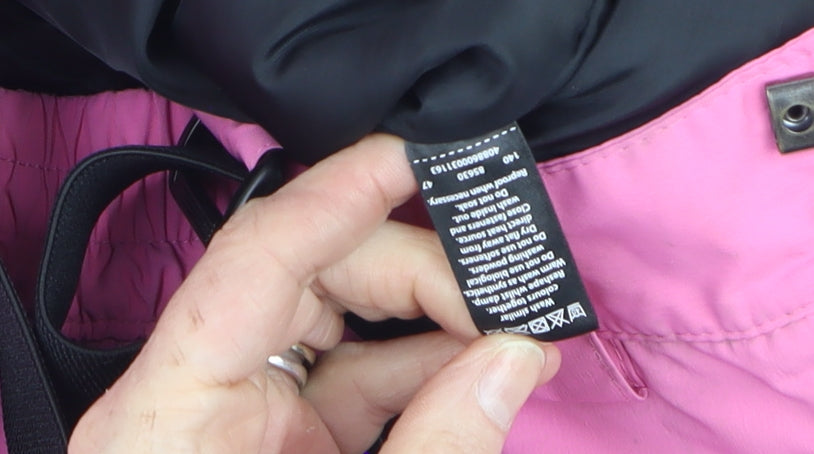 Crane Girls Pink Ski Salopettes 7-8 Years Waterproof Winter Trousers