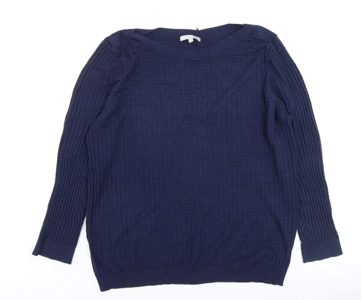 Marks and Spencer Per Una Women's Blue Size 22 Knit Pullover Jumper