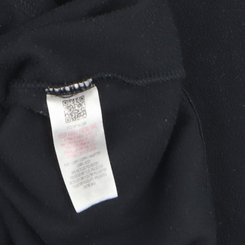 Peter Storm Mens Black Fleece 1/4 Zip Pullover Sweatshirt L