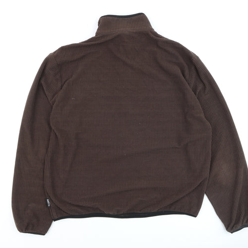 Craghoppers Men’s Brown Fleece 1/4 Zip Pullover Sweatshirt M