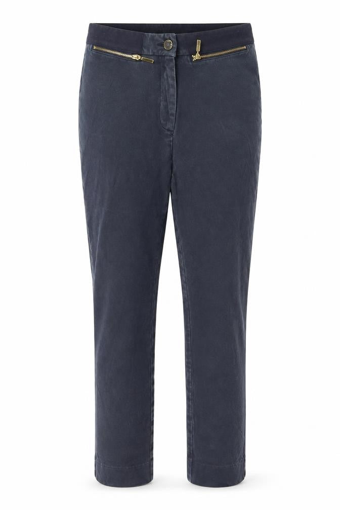 Marks and Spencer Women’s Blue Ankle Length Leggings Size 10 Cotton Stretch