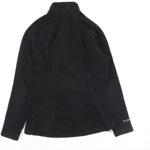 Karrimor Women's Black Fleece Full Zip Sweatshirt Size 12
