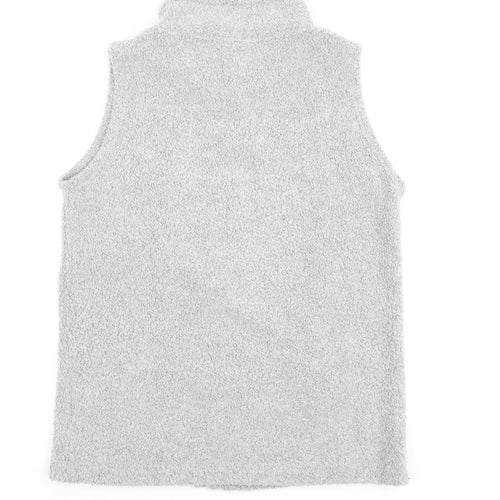 EWM Pure Classics Women's Grey Fleece Waistcoat Size S 10/12