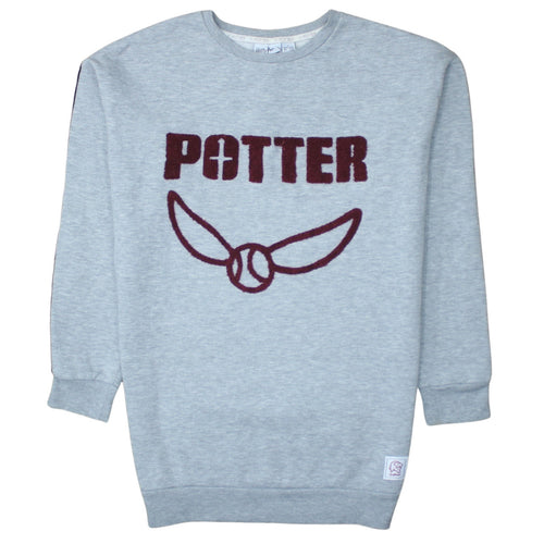 Primark Harry Potter Grey Women's Sweatshirt Size 10/12 Pullover