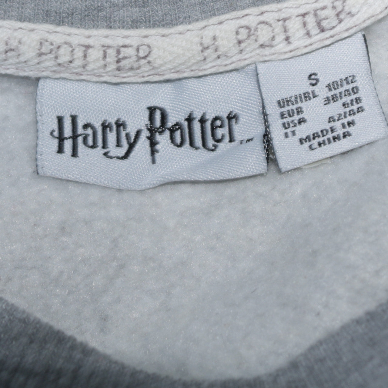 Primark Harry Potter Grey Women's Sweatshirt Size 10/12 Pullover