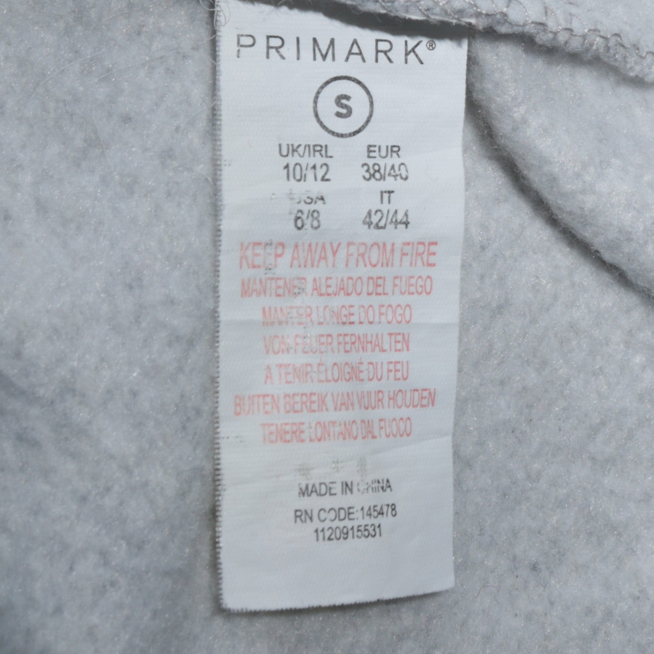 Primark Harry Potter Grey Women's Sweatshirt Size 10/12 Pullover