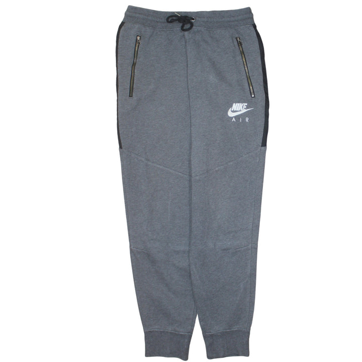 Nike Men’s Grey Air Jogger Sweatpants S Regular Fit Fleece