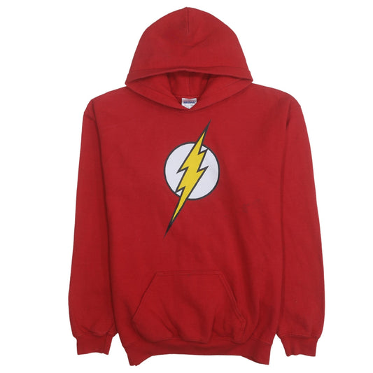 Gildan Boys Red Flash Graphic Pullover Hoodie XL Youth