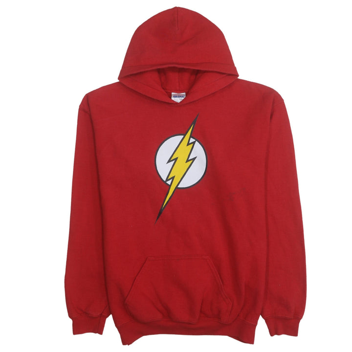 Gildan Boys Red Flash Graphic Pullover Hoodie XL Youth