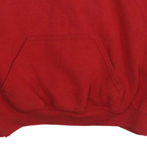 Gildan Boys Red Flash Graphic Pullover Hoodie XL Youth
