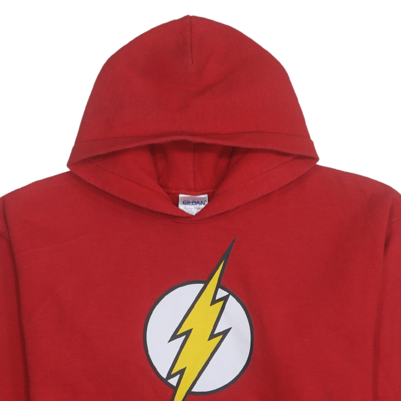 Gildan Boys Red Flash Graphic Pullover Hoodie XL Youth
