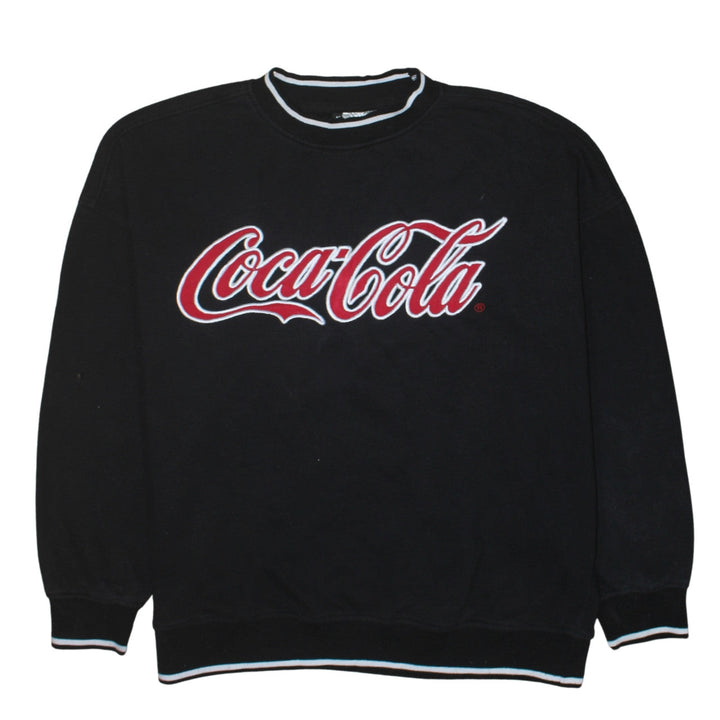 H&M Coca-Cola Black Women's Small Pullover Sweatshirt