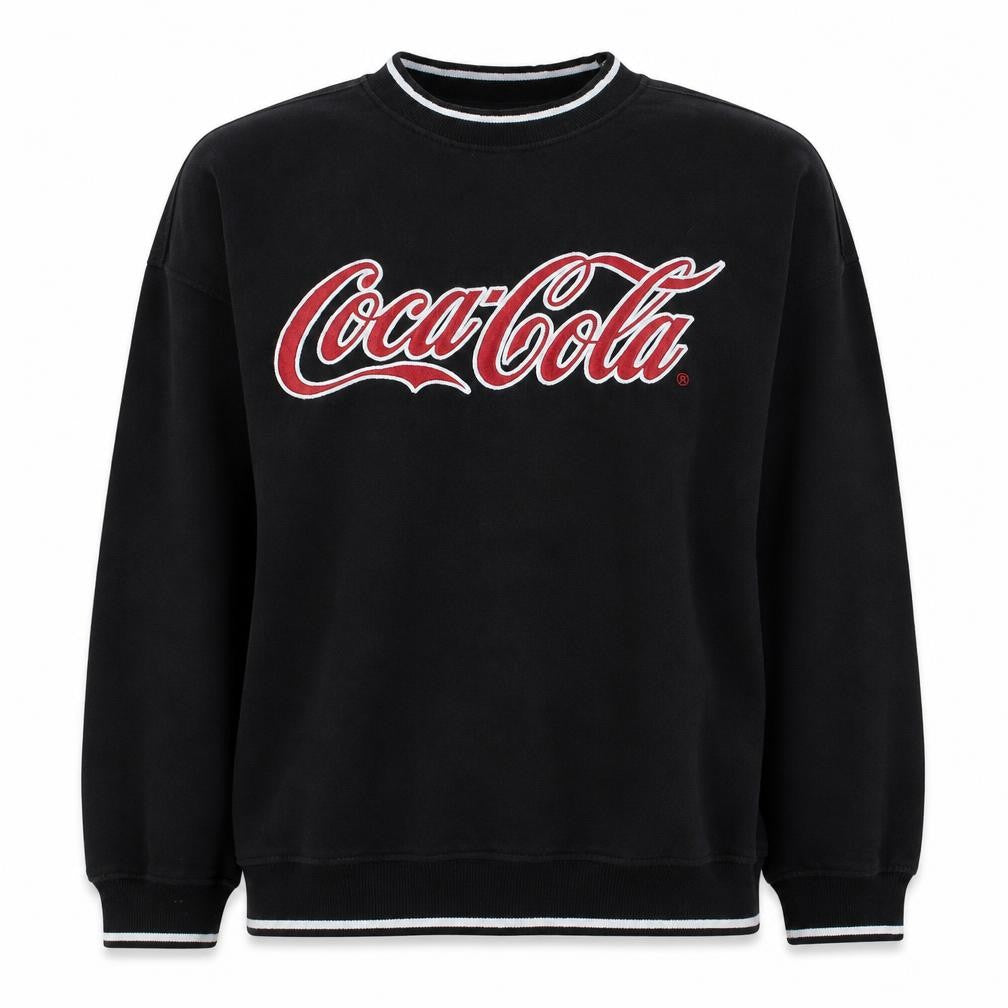 H&M Coca-Cola Black Women's Small Pullover Sweatshirt
