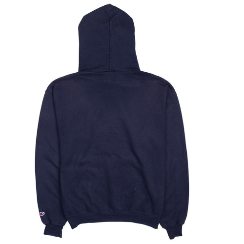 Champion Mens Blue M Pullover Hoodie Massasoit Community College