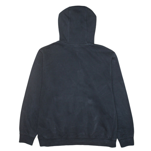 Nike Men's Black Pullover Hoodie L Regular Fit Logo Fleece Sweatshirt