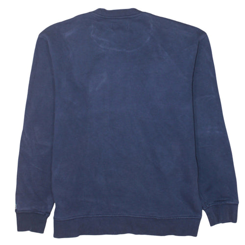 Tommy Jeans Men's Blue Crew Neck Pullover Sweatshirt L Regular Fit