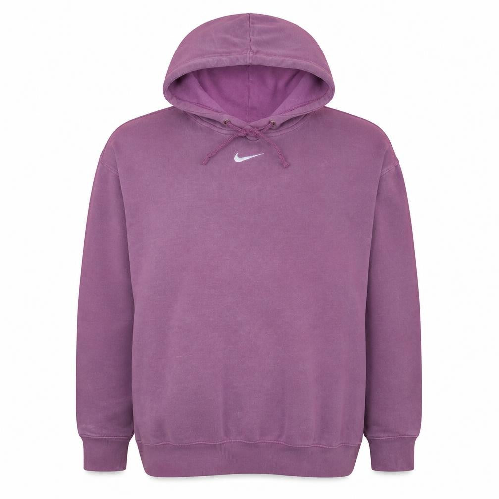 Nike Womens Purple Pullover Hoodie XL - Relaxed Fit Casual Sweatshirt