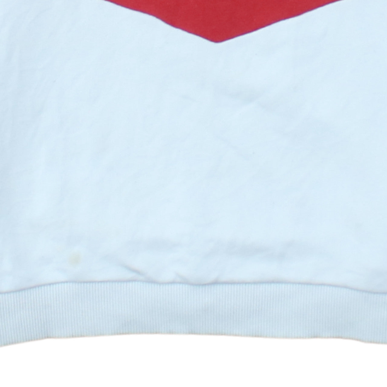 FILA Womens Navy Red White Pullover Hoodie Size M Colourblock Cotton
