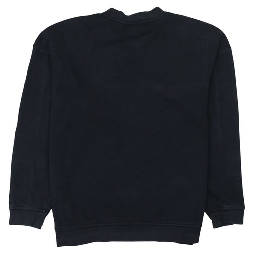 Adidas Men's Black Size S Pullover Crew Neck Sweatshirt