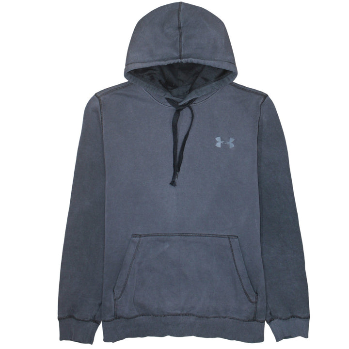 Under Armour Men’s Grey Pullover Hoodie Size M ColdGear Fleece Athletic